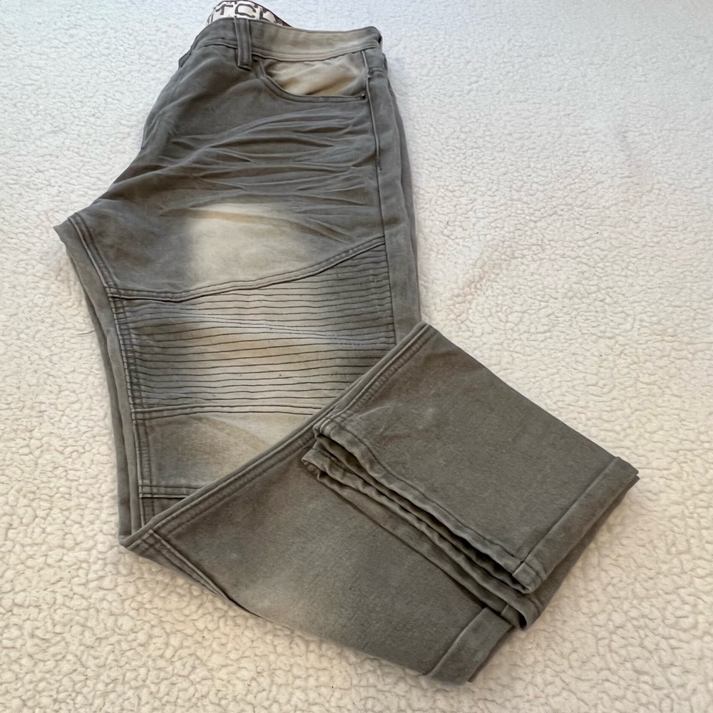 Switch Ribbed Panel Jeans - Picture 5 of 6